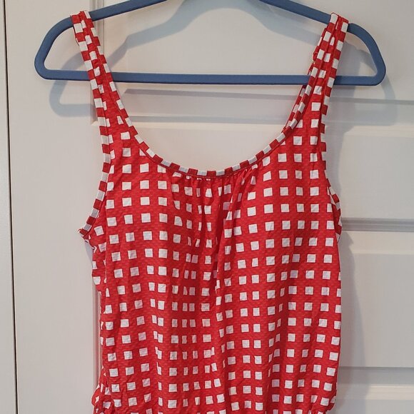 NWT: Sea Level Le Damier Blouson Multifit Singlet Tankini Top - Sizes 8 and 14 - Picture 6 of 9
